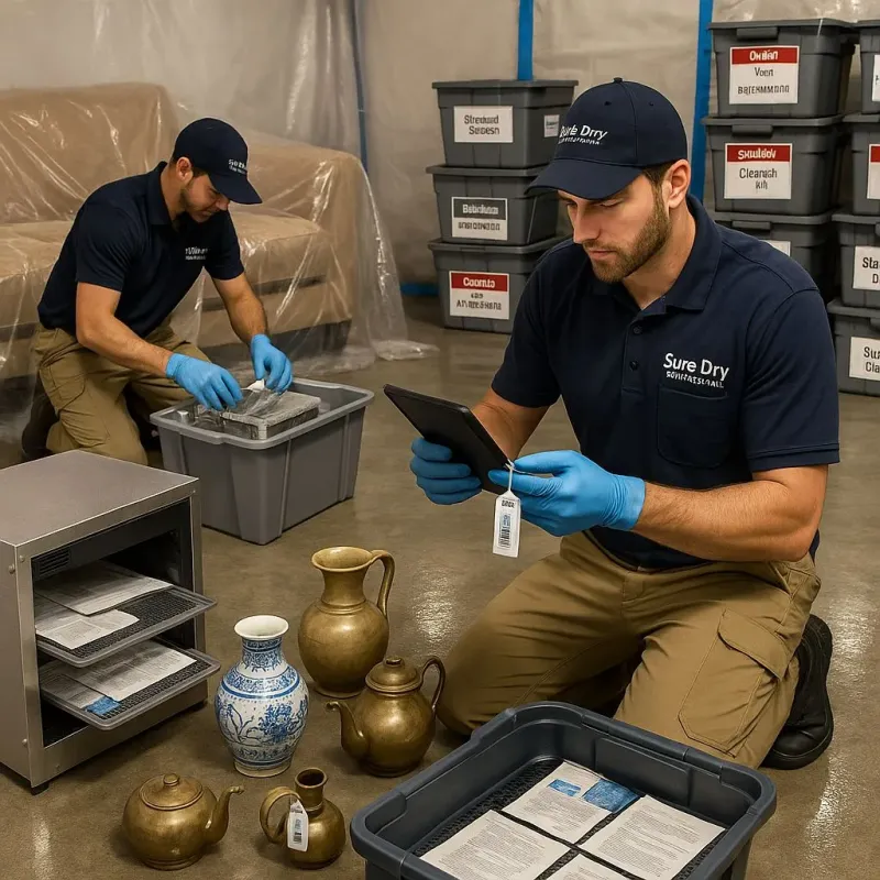 Content Protection and Restoration process in Lockport, LA