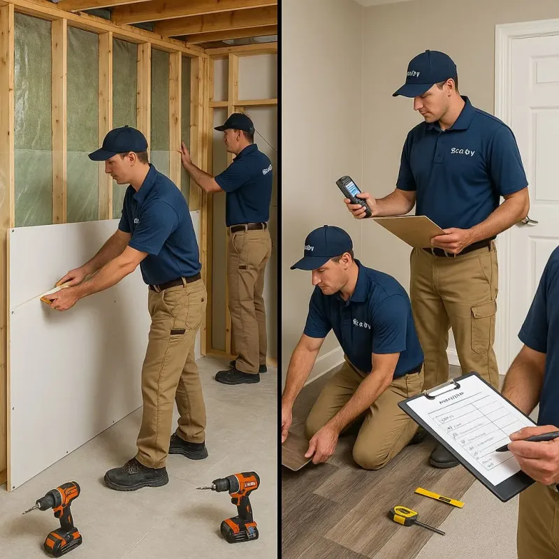 Repairs and Reconstruction process in Lockport, LA