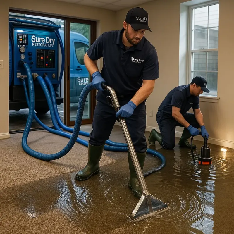 Water Extraction and Removal process in Lockport, LA